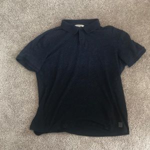 Calvin Klein s blue polo!